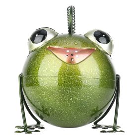 Creative Cartoon Iron Frog Watering Pot Creative Home Decoration (Option: Frog Watering Pot)