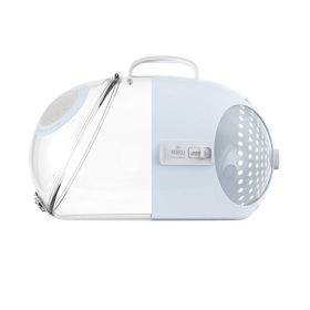 Cat Outing Carry Bag Portable Transparent Space Capsule (Option: Cat Capsule Bag Blue)