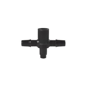 Tee Water Distributor Water Distribution Irrigation Micro Spray Joint (Option: Tee Water Distributor)